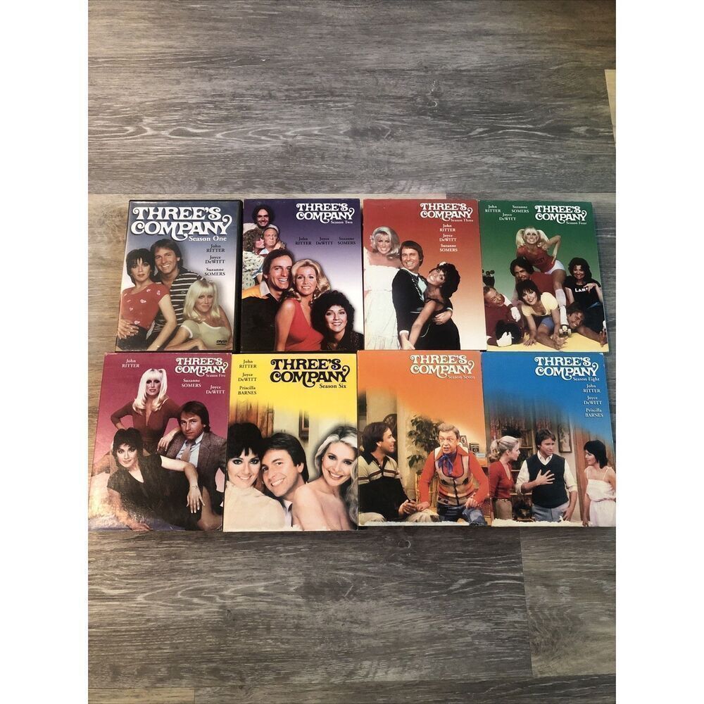 *Three’s Company  DVD Series - Season 1-8 John Ritter ,  Suzanne Somers